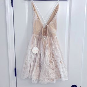 Lulus flirty white dress